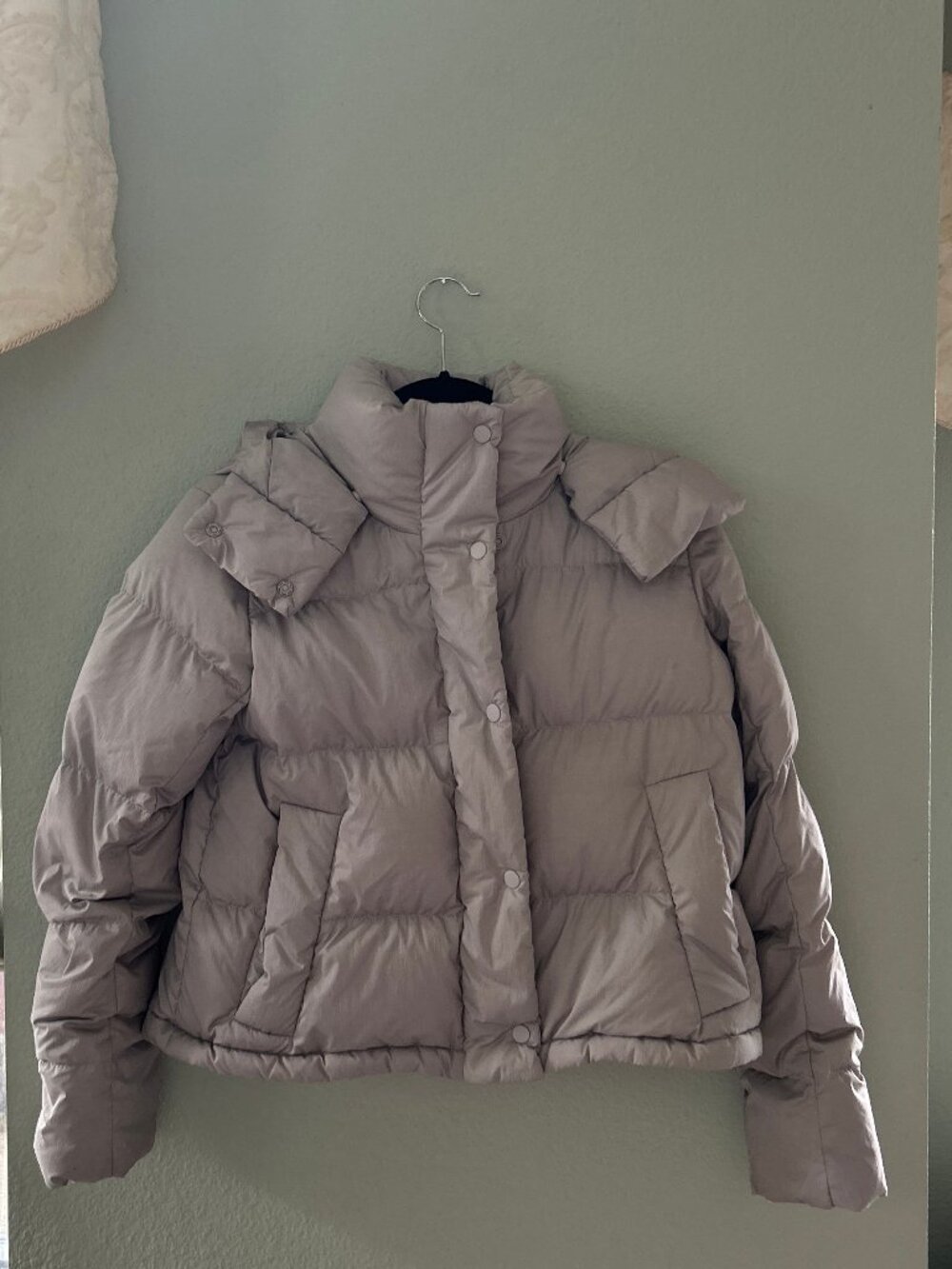 NWOT Lululemon Wunder Puff Down Jacket ~ 2 ~ Gray